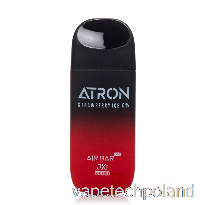 Vape Pod Air Bar Atron 5000 Jednorazowy Lód Truskawkowy